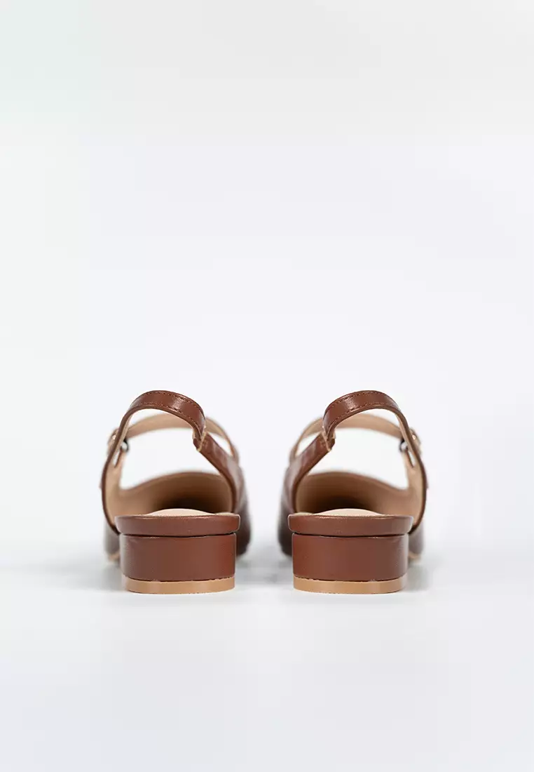 Whitney Strap Mid Heels
