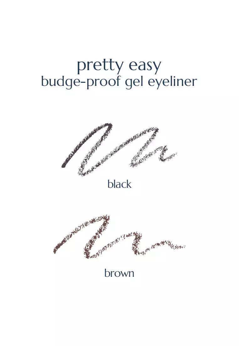 Generation Happy Skin Pretty Easy Budge-Proof Gel Eyeliner In Brown