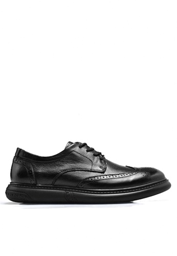 Twenty Eight Shoes black Fashion Brogue Leather Shoes VMF9009 98DBCSH3C12589GS_1
