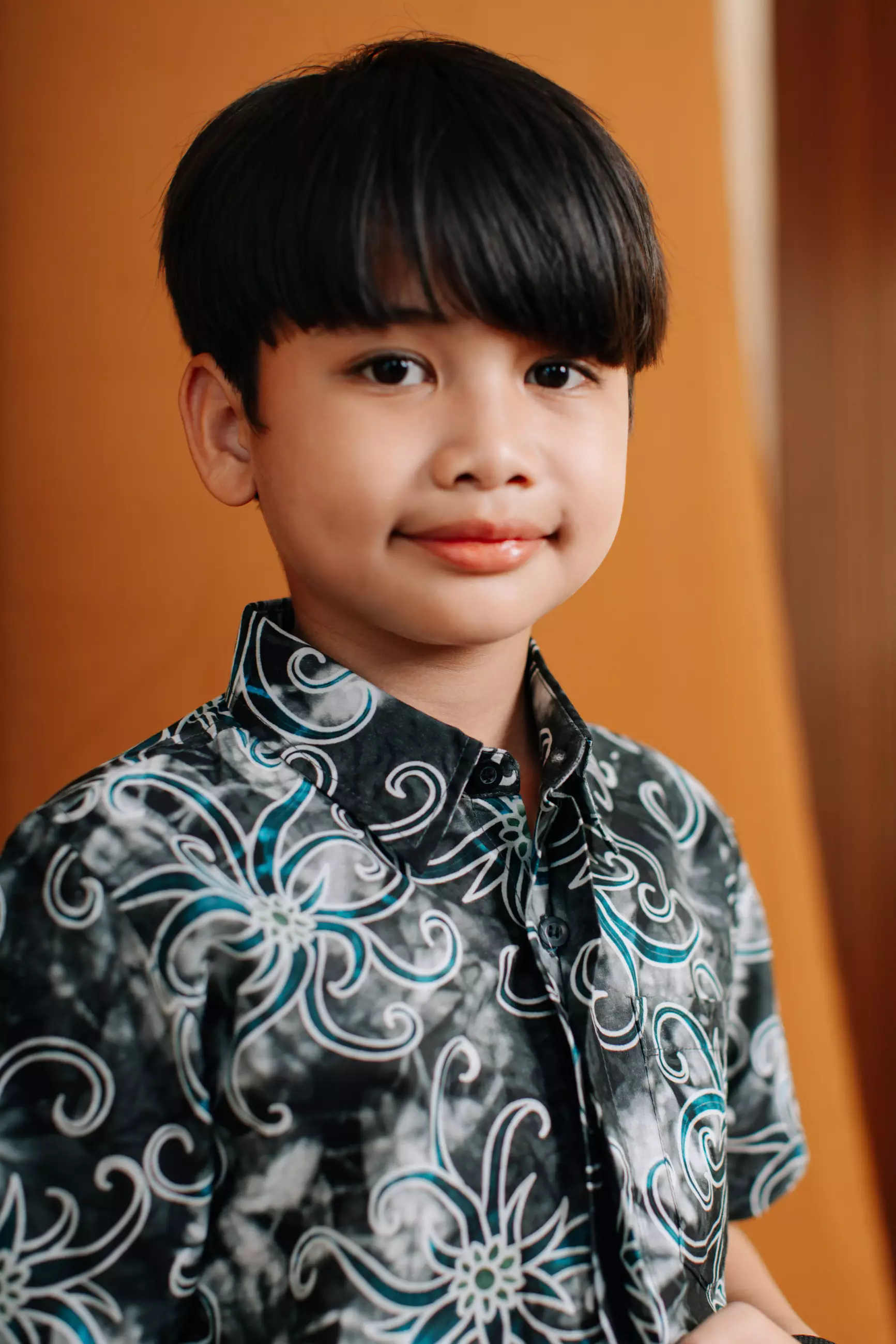 Adyatma Adeeva Black Kemeja Batik Anak Pria Kemeja Batik Anak Cowok Katun