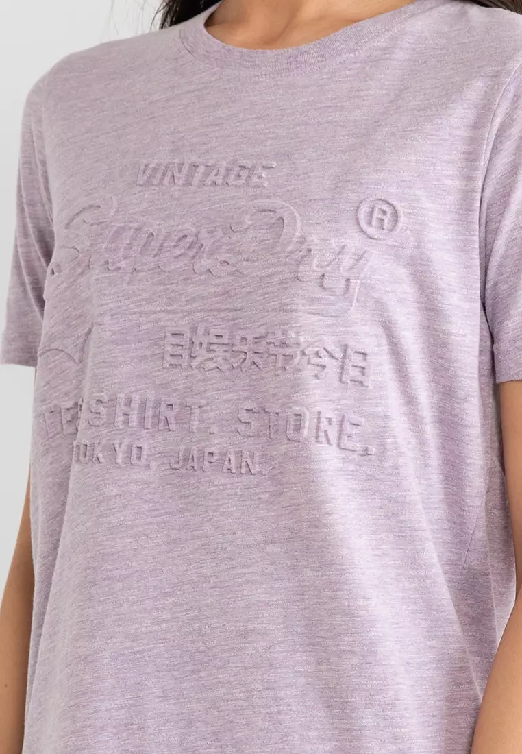 Buy SUPERDRY Vintage Logo Embossed T-Shirt - Original & Vintage Online |  ZALORA Malaysia