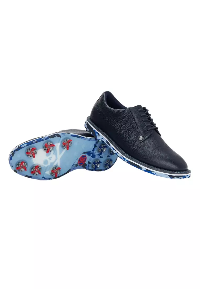 G/FORE Men's G/Lock Gallivanter Pebble Leather Camo Golf Shoes