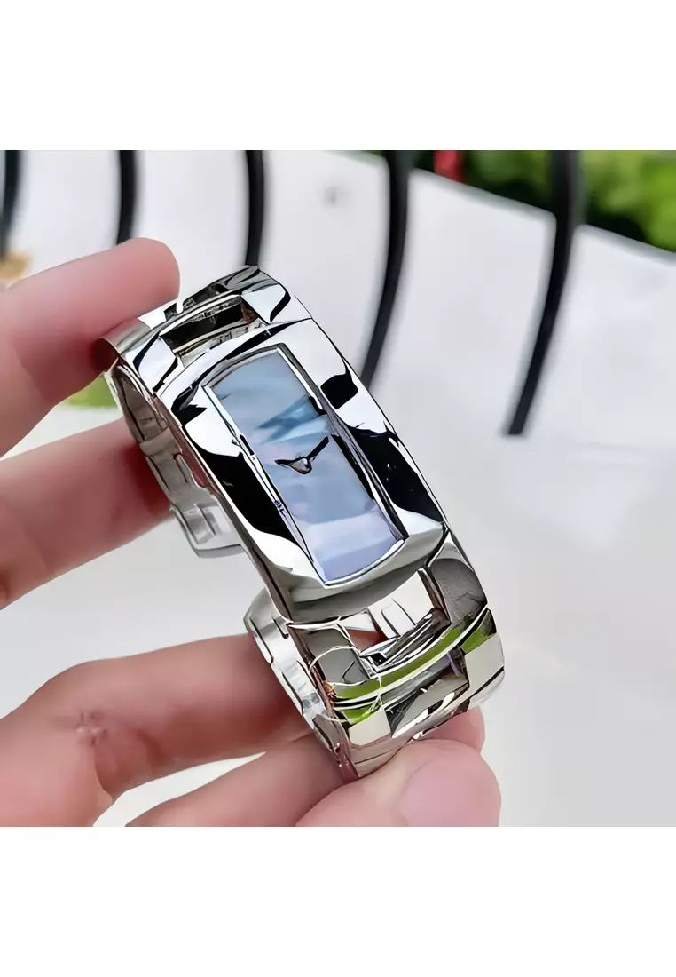 Calvin Klein Dress Swiss Quartz Black Mother-of-Pearl Dial Women's Watch - K3Y2S11F