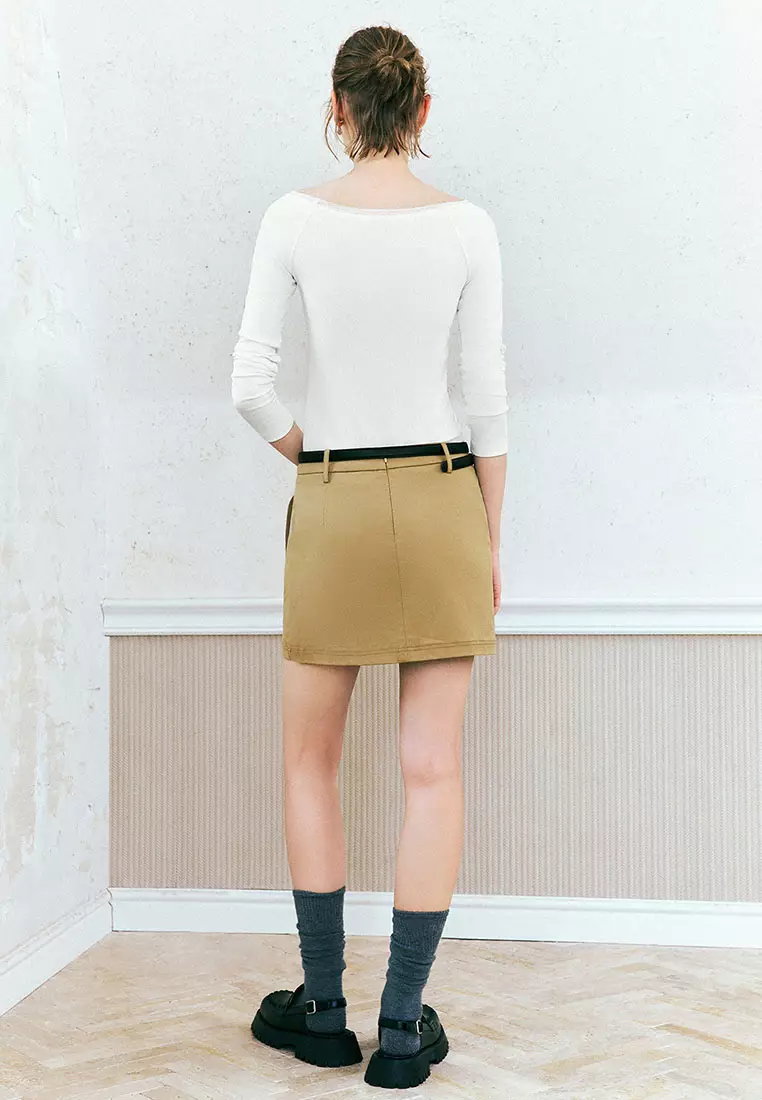 Slim-fit Long-sleeved T-shirt