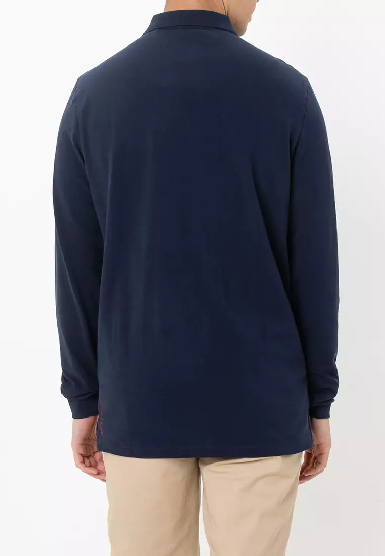 Logo Pique Polo Shirt