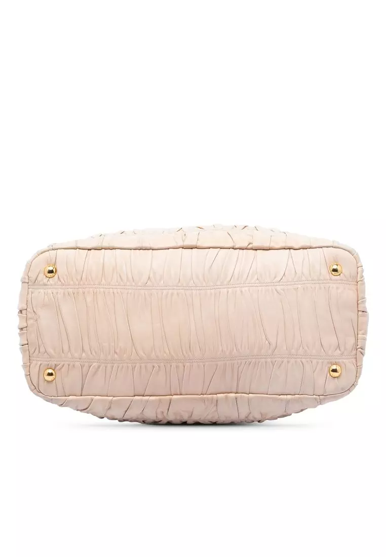 Pre-Loved Prada Nappa Gaufre Satchel