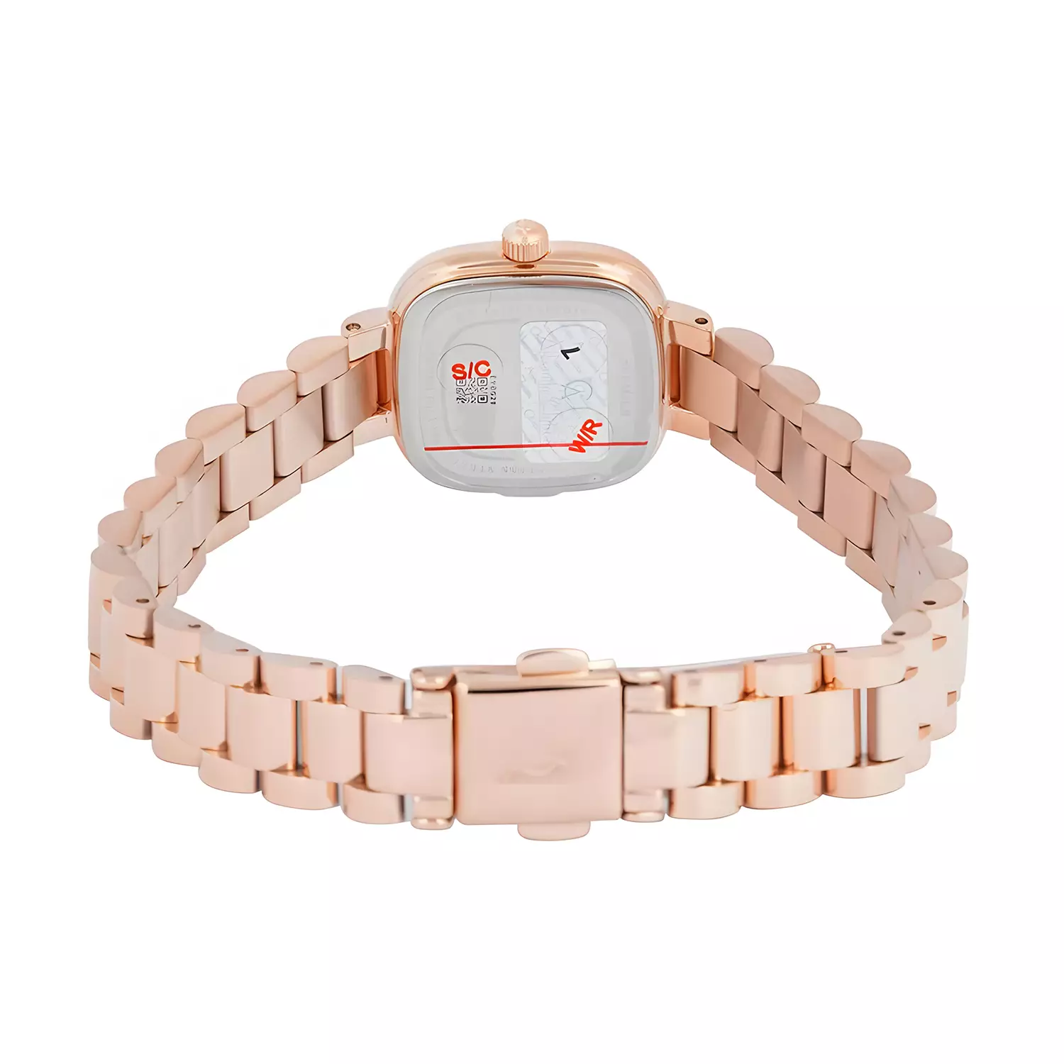 Jam Tangan Analog Wanita - Sapphire Glass - Rose Gold Red Stainless Steel - 2B73 LHBRGRE