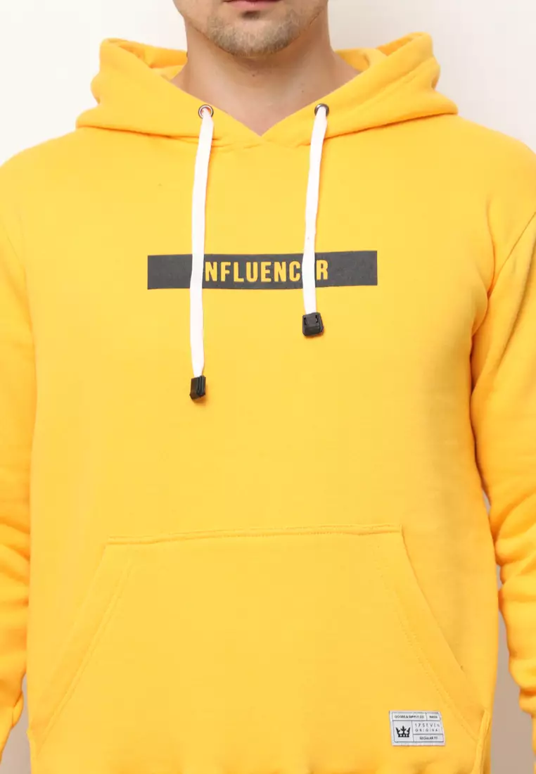 HOODIE 0163-INFLUENCER-YLW NEW