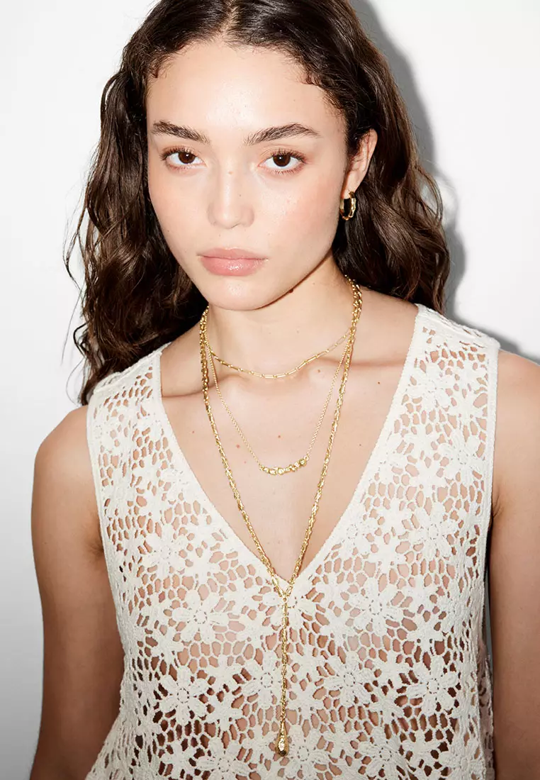 Sleeveless Crochet Top