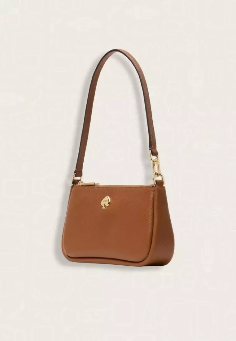 Kate Spade Kayla Convertible Wristlet Warm Gingerbread