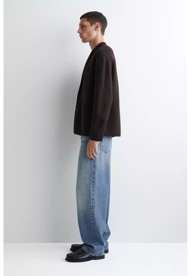 BOILED MERINO WOOL BLAZER