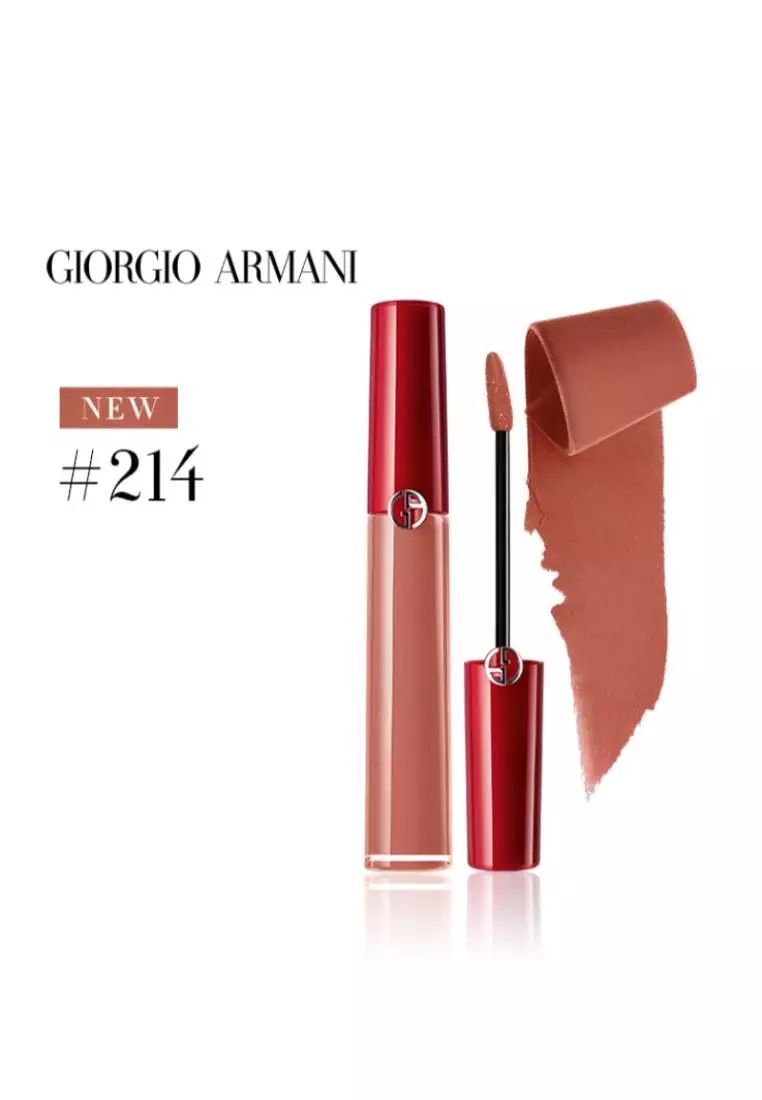 Giorgio Armani 絲絨啞亮唇釉 #214