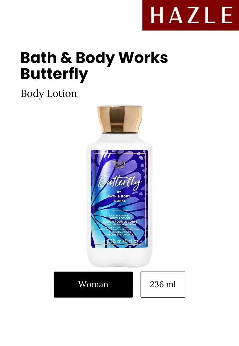 Bath & Body Works Butterfly Body Lotion Woman 236 ml