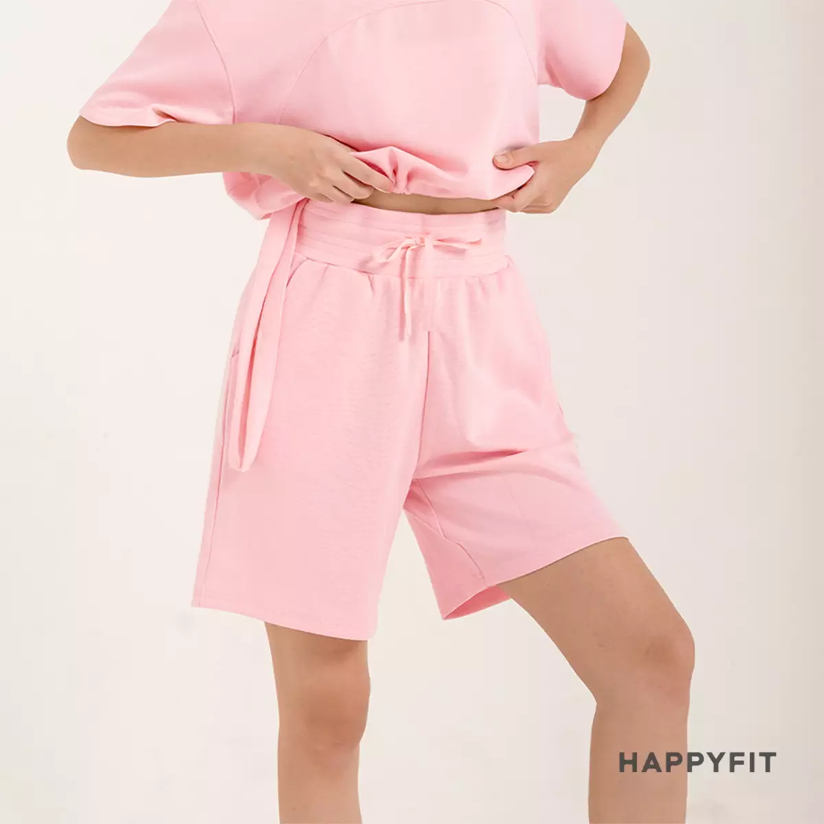 HAPPYFIT Sweat Short Summer - Bubblegum