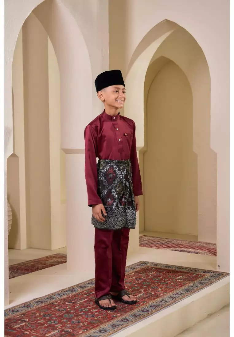 Baju Melayu Moden Putra For Kids