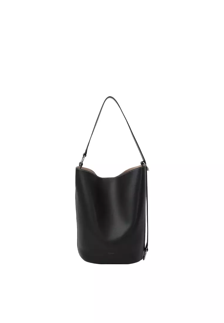 VERA Demi 水桶單肩袋 - 黑色