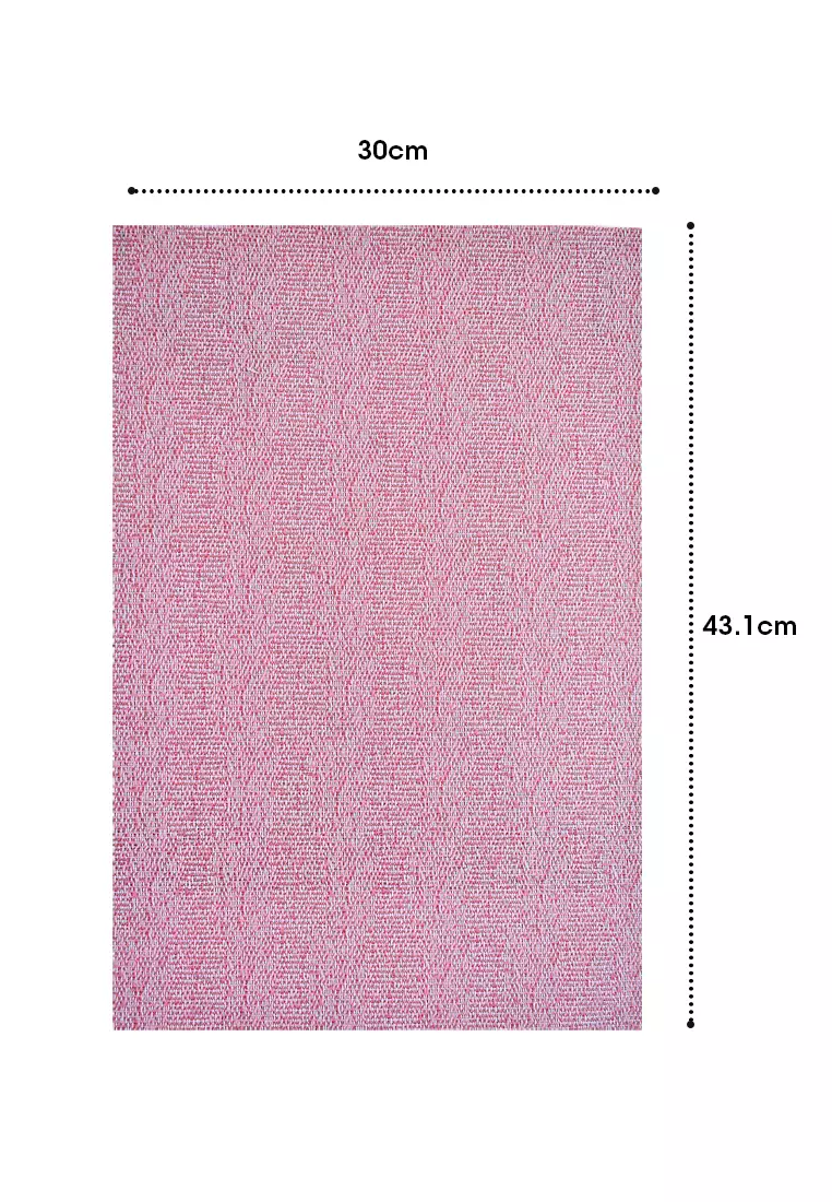 Buy Slique Premium Placemat PVC Woven Dining Table Mat 45x30cm Anti