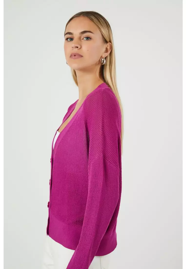 Buy FOREVER 21 V Neck Cardigan Sweater 2024 Online ZALORA