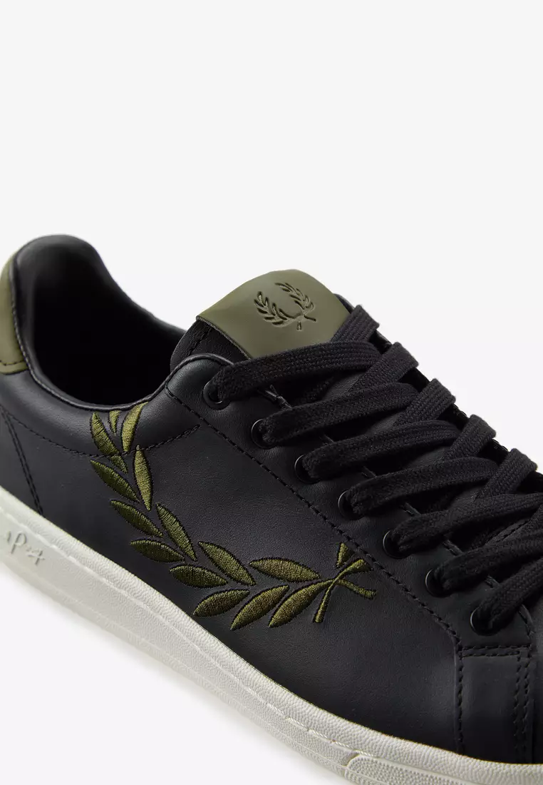 Fred perry hot sale black shoes