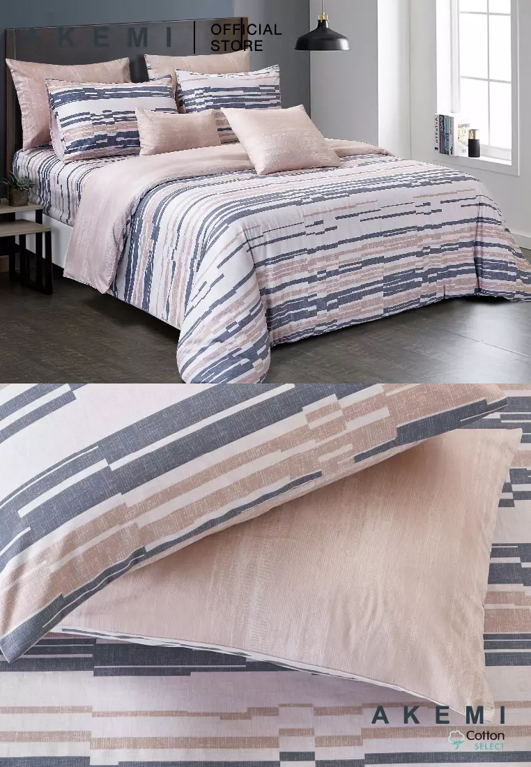 Buy AKEMI AKEMI Cotton Select Sincere Quilt Cover Set 730TC (Super
