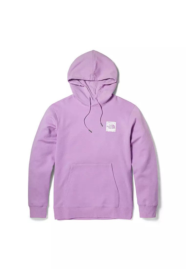 Purple north face zip up clearance