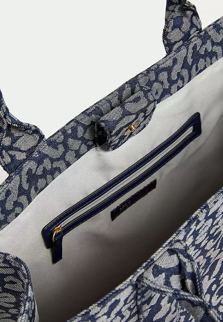 Canvas Structured Tote Bag