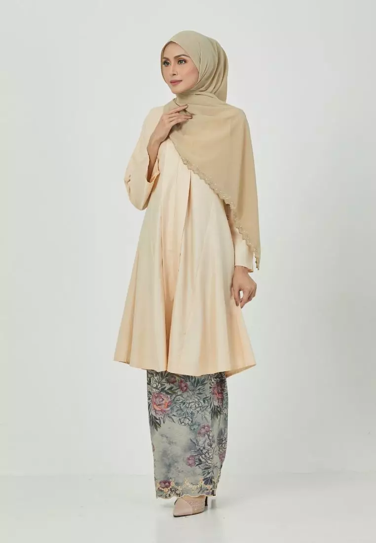 Buy sopan warisan Kebarung Kembang Embroidery Online ZALORA Malaysia