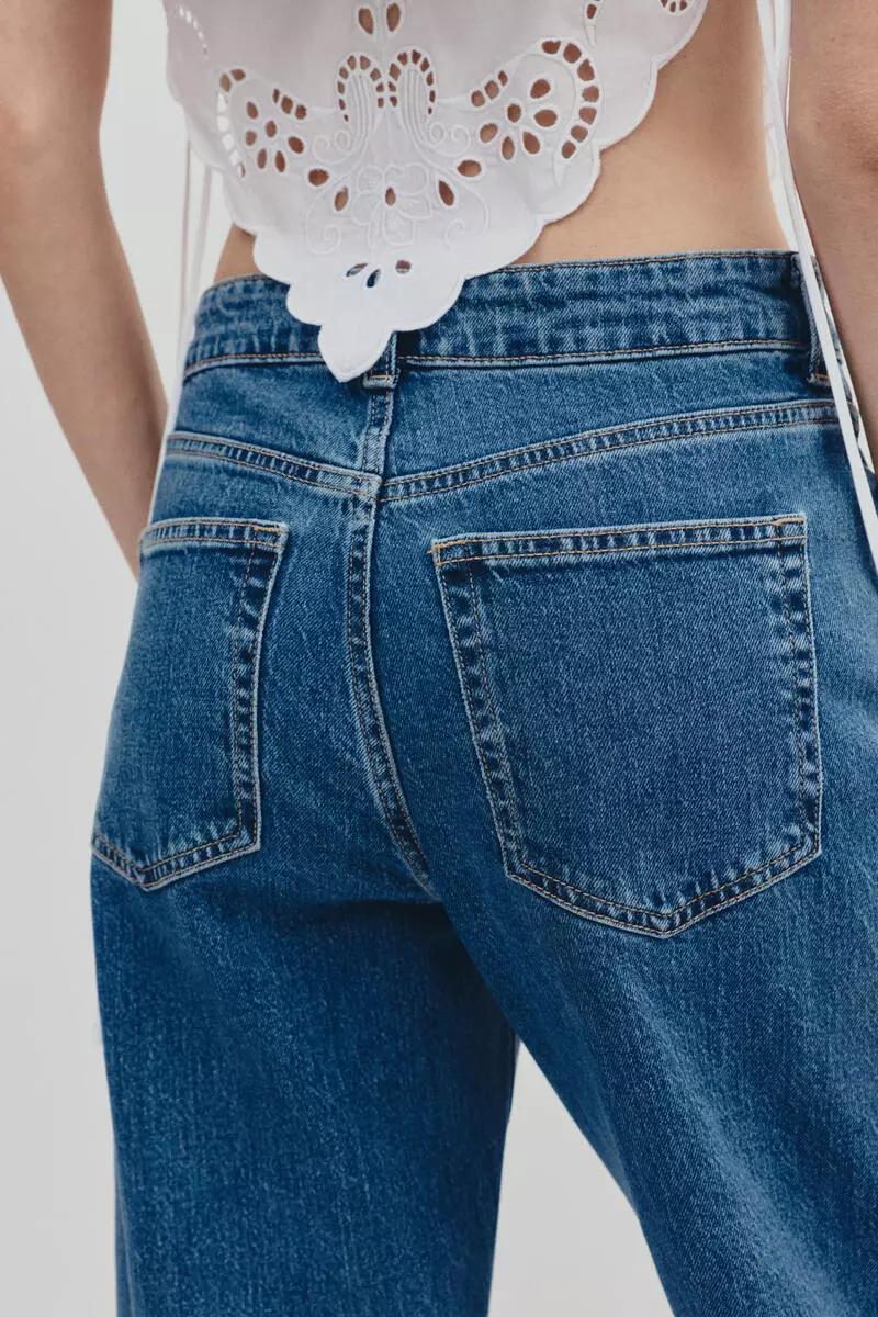 Wide High Waist Jeans