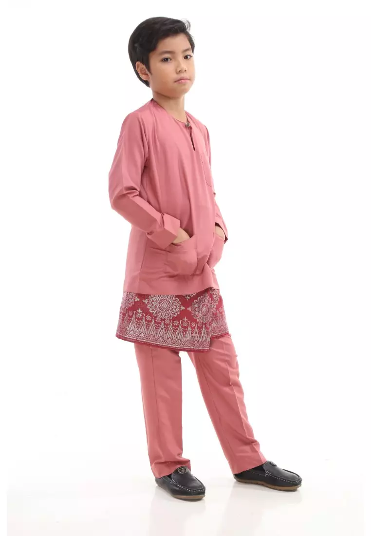 Baju Melayu Moden Teluk Belanga For Kids