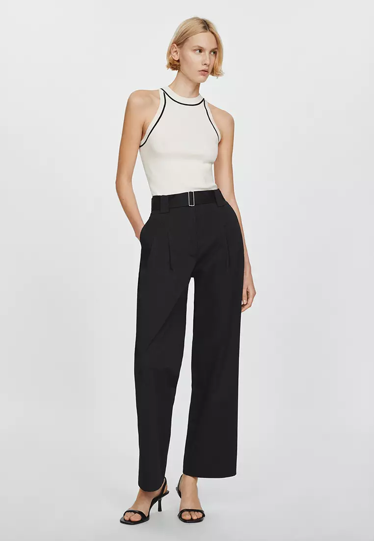 Trousers With Belt Loops