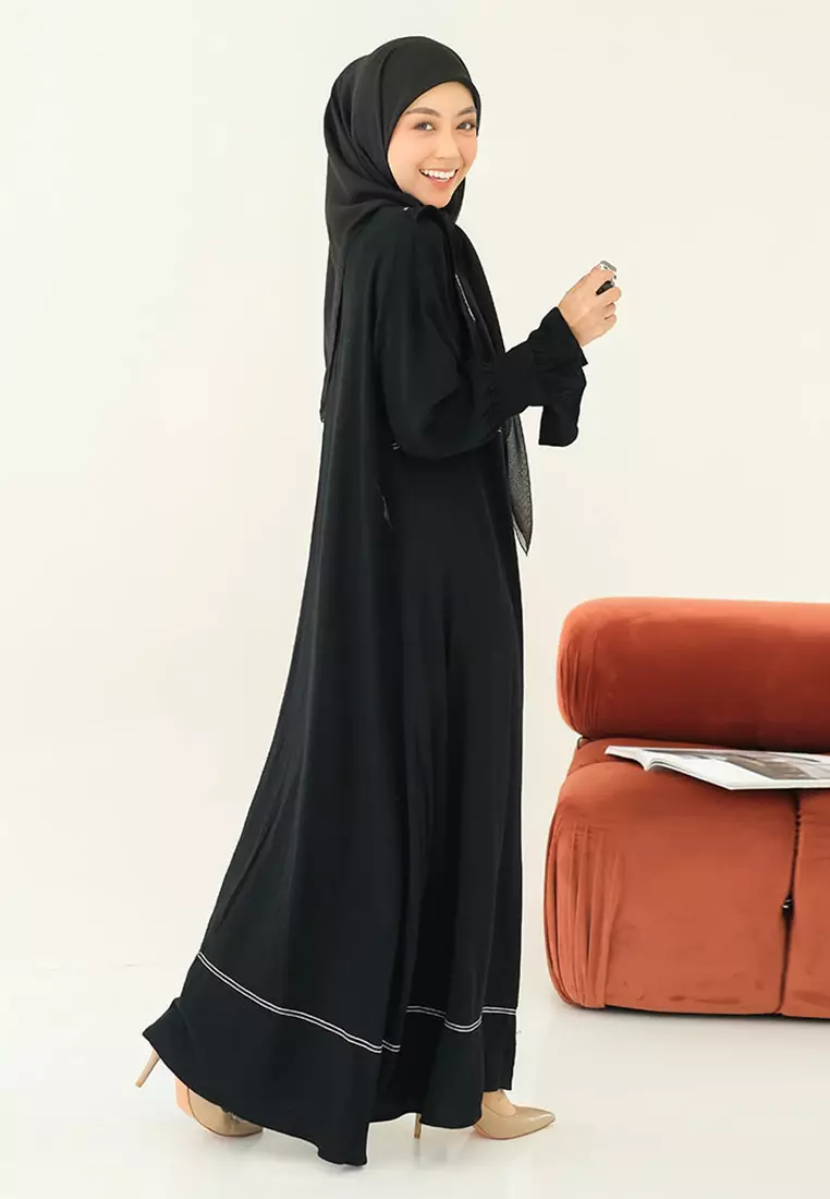 Lozy Hijab - Harumi Dress Black