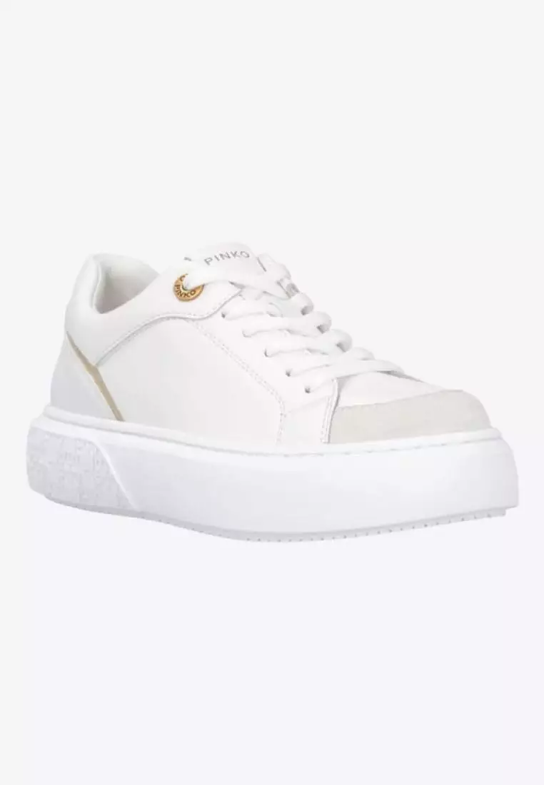 Buy Pinko Yoko Calf Leather Low Tops Online | ZALORA Malaysia