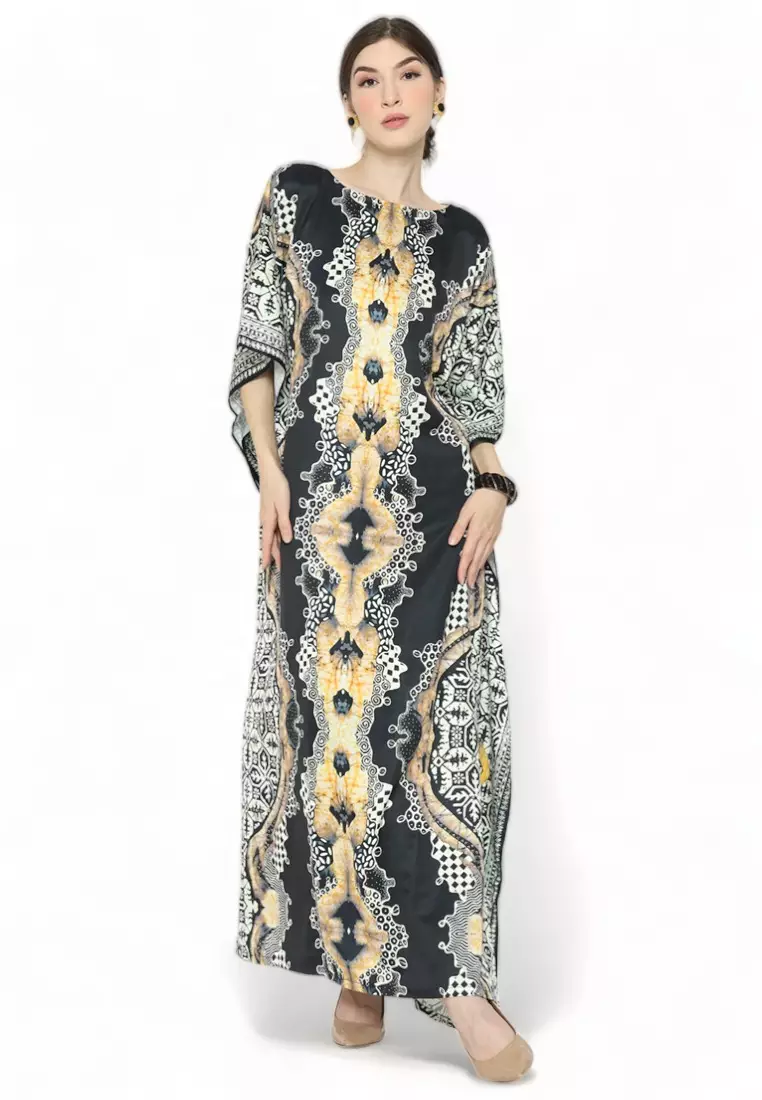 Kanzi Exclusive Short Sleeve Batik Kaftan