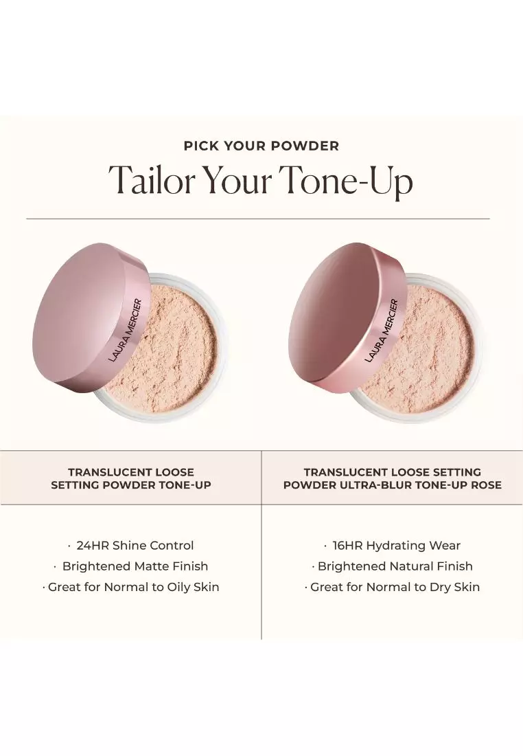 Translucent Loose Setting Powder Ultra Blur Tone-Up - Rose
