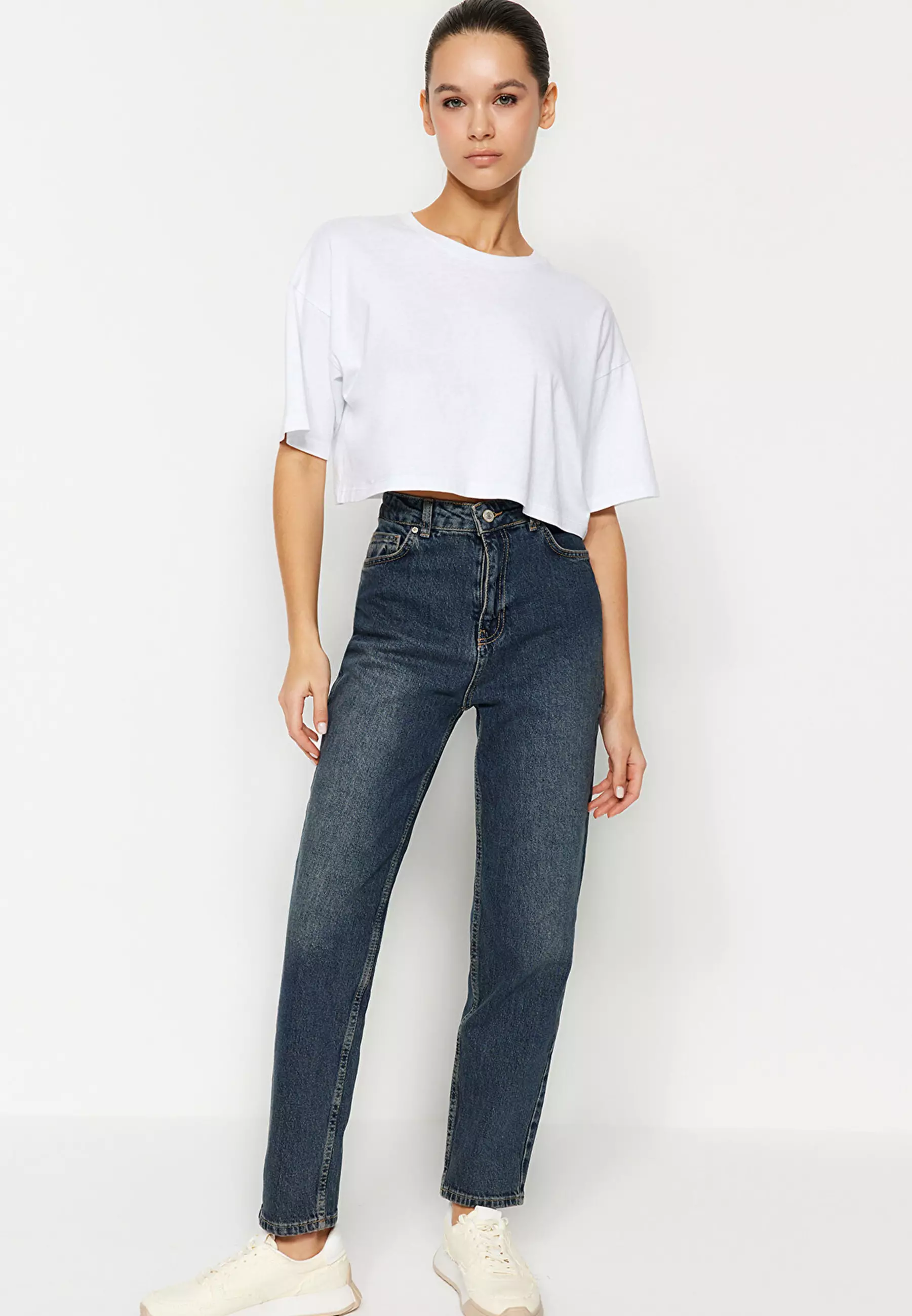 High Waist Mom Jeans