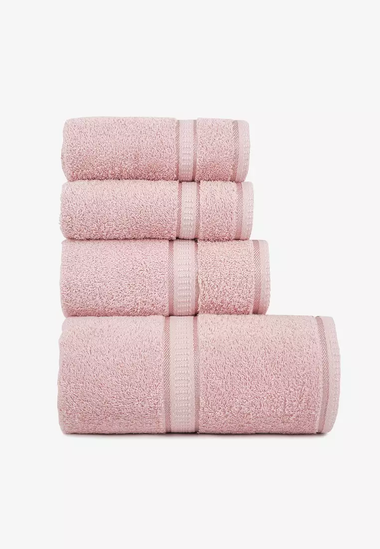 Rose gold best sale towels