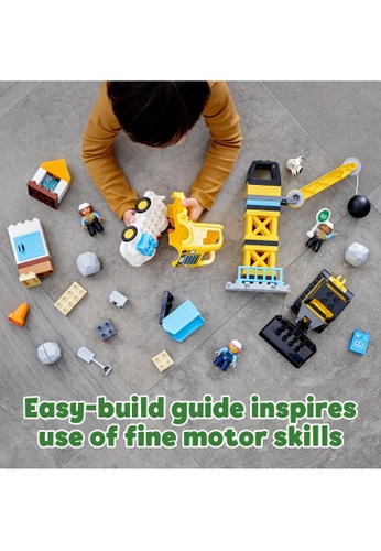 buy lego lego duplo town 10932 wrecking ball demolition 56 pieces online zalora malaysia