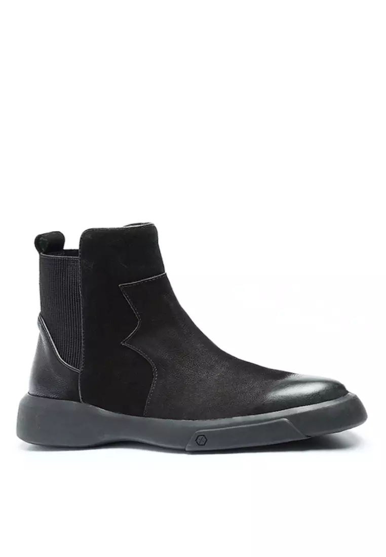 Discount on Twenty Eight Shoes  shoes - SKU: VANSA Vintage Cow Nubuck Leather Chelsea Boots VSM-B8225