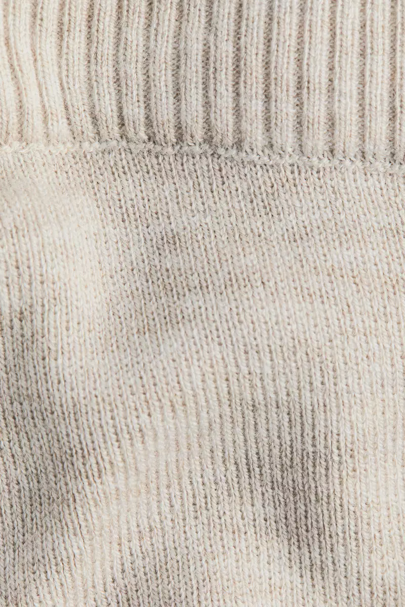 Fine-knit trousers