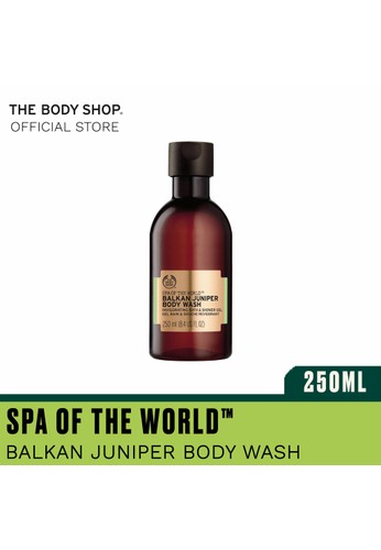 Jual The Body Shop Spa Of The World Balkan Juniper Body Wash 250
