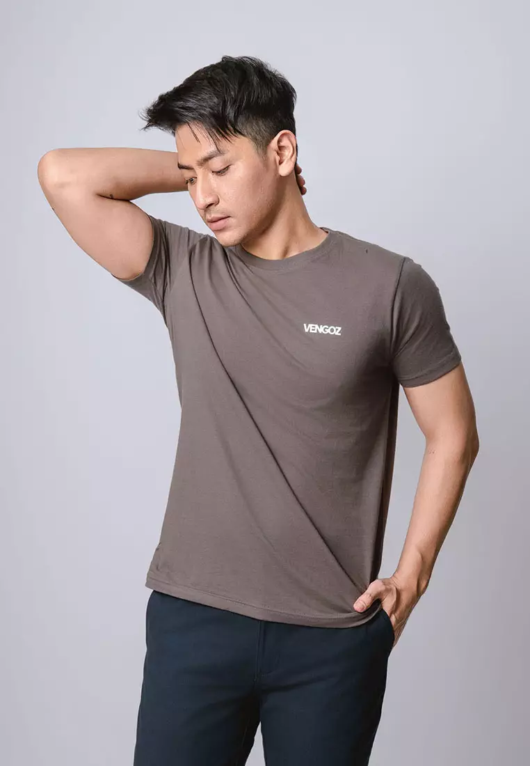 T-Shirt Minimal Logo Dark Grey