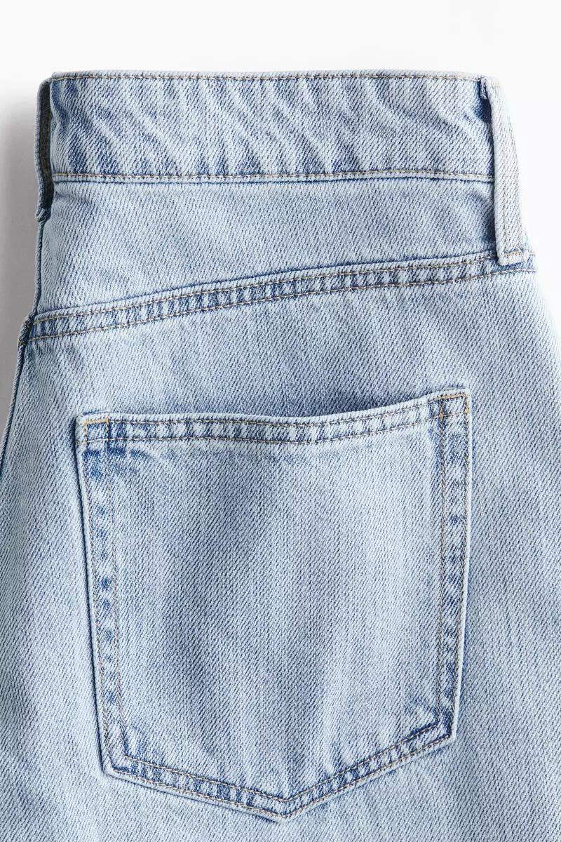 Denim Bermuda shorts
