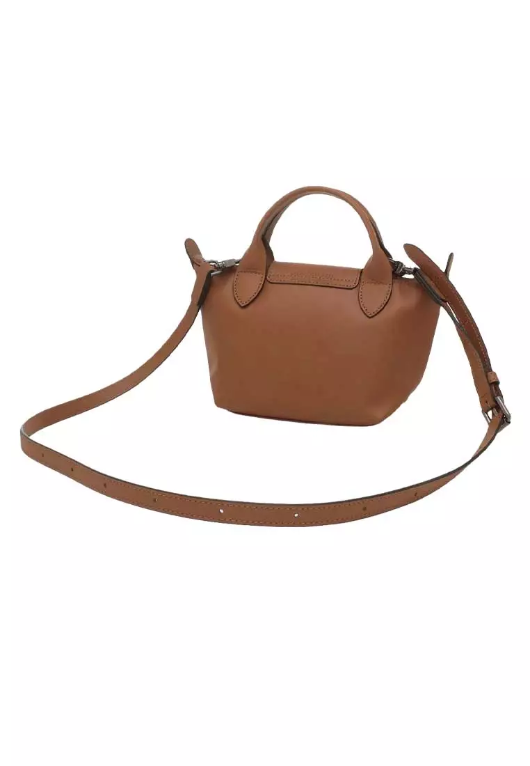 Le Pliage Extra XS Leather Handbag Cajou L1500987