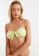 Trendyol green Plaid Textured Accessory Detailed Bikini Top 3E80CUSD46C859GS_3