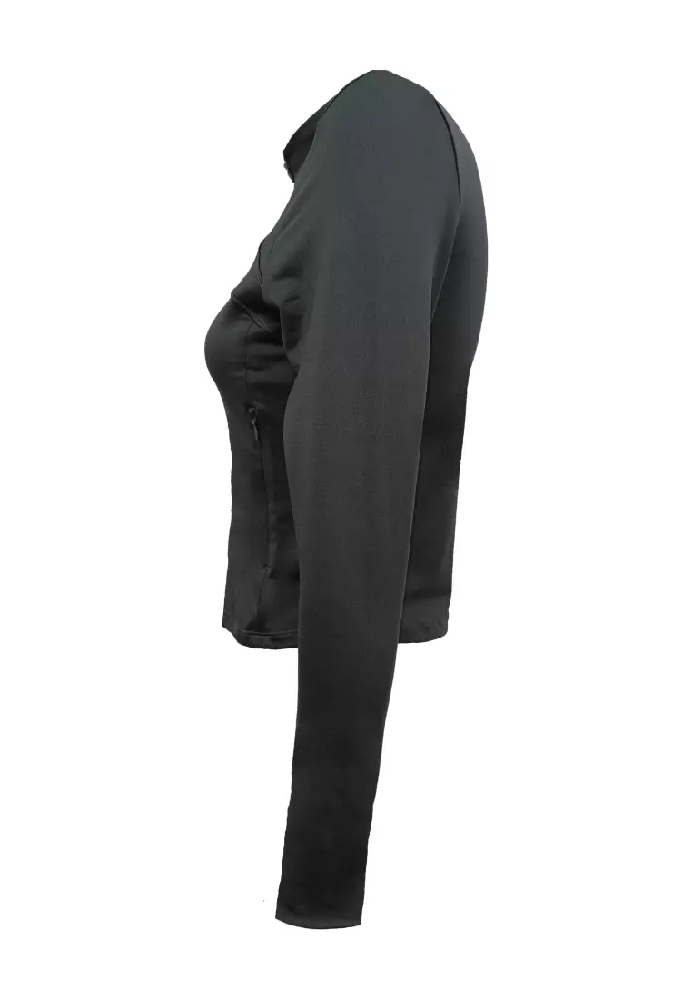 Impact Force Yoga Jacket with Full Front Zipper Activewear for Women