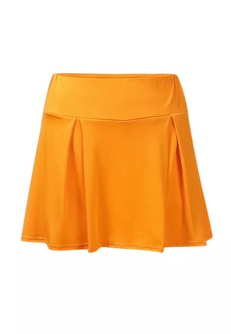 Buy London Rag Box Pleat Knitted Mini Skirt Online | ZALORA Malaysia