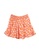FOX Kids & Baby orange Orange Printed Flare Mini Skirt FEB6EKA4098FC7GS_2