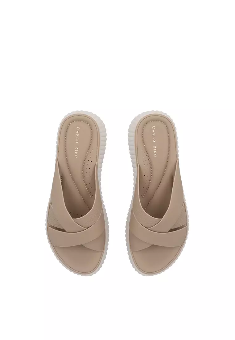 Taupe Flexi Cloud Sandals