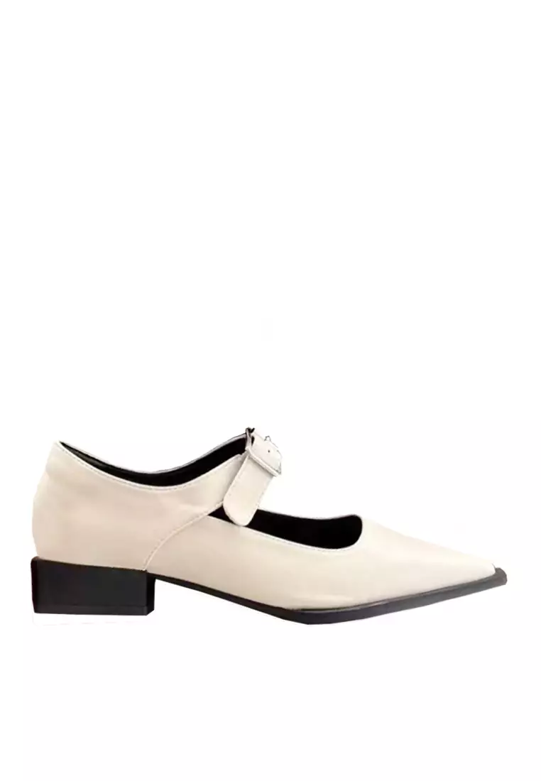 Discount on Twenty Eight Shoes  shoes - SKU: VANSA Fashionable Mary Jane Low Heel Shoes VSW-F558-3