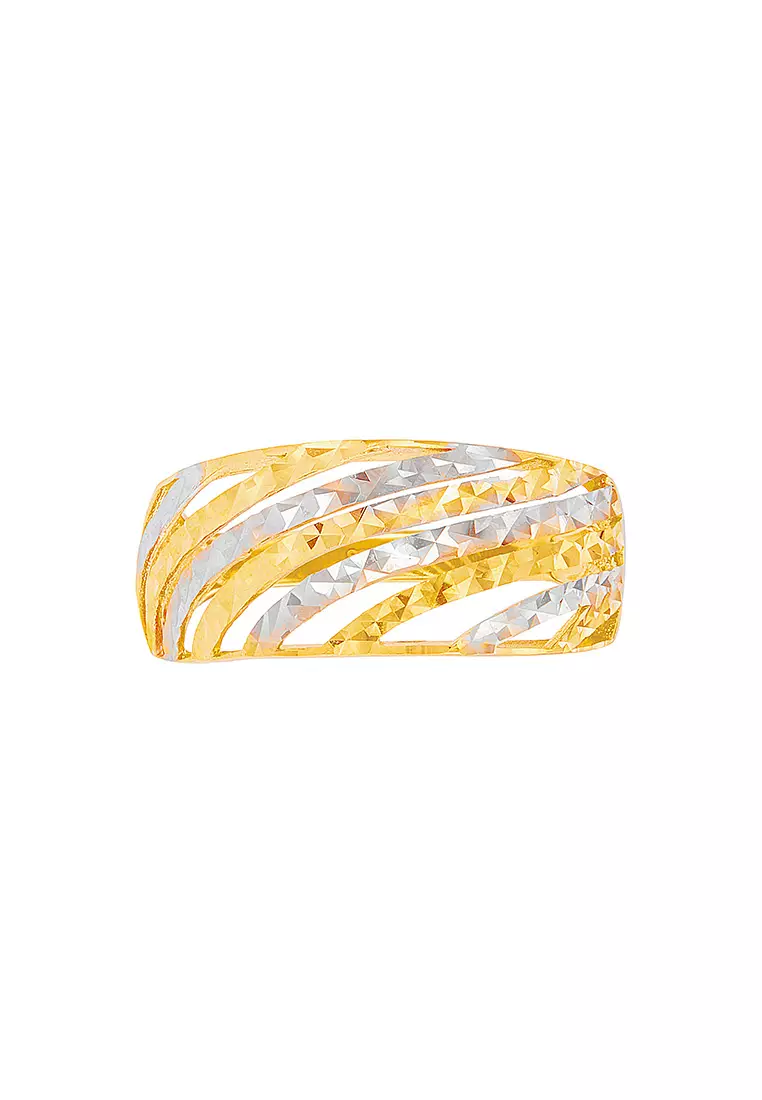 HABIB 916/22K Yellow and White Gold Ring KF29660625-BI